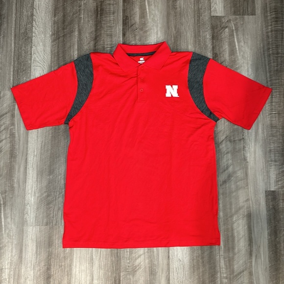 Nebraska Cornhuskers Colosseum Polo - Large - Picture 2 of 7